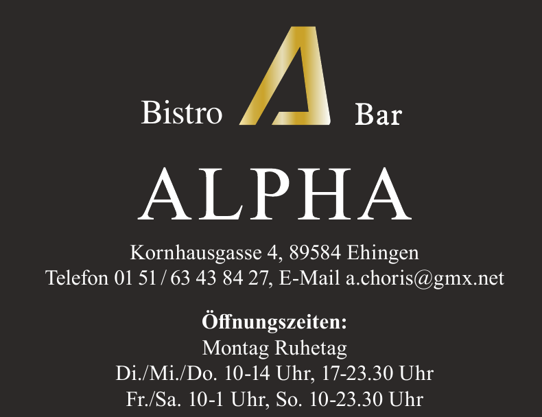 Bistro-Bar Alpha Bistro-Bar Alpha