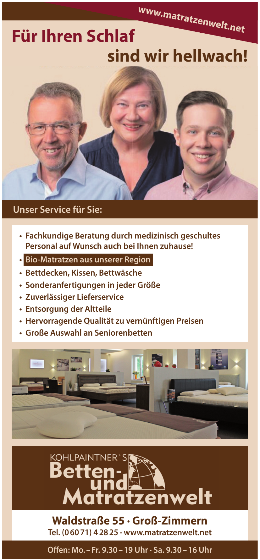 Kohlpaintner´s Betten- und Matratzenwelt