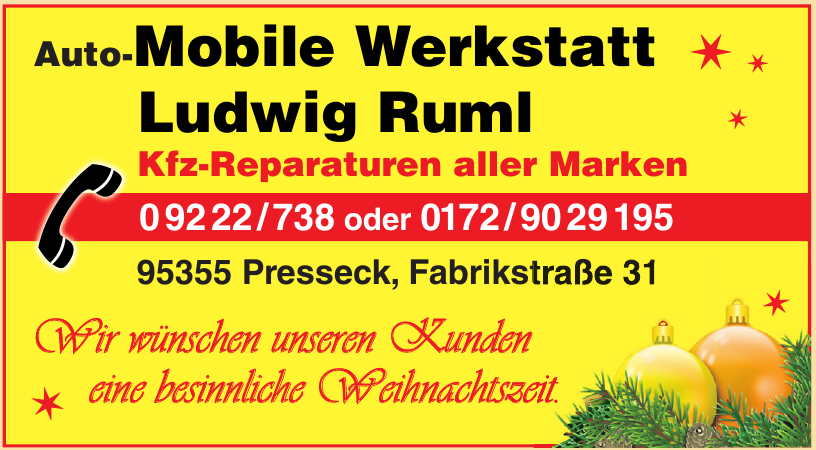 Auto-Mobile Werkstatt Ludwig Ruml Auto-Mobile Werkstatt Ludwig Ruml