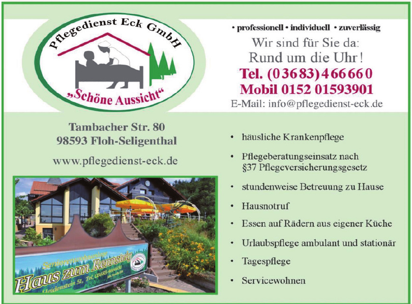 Pflegedienst Eck GmbH Pflegedienst Eck GmbH