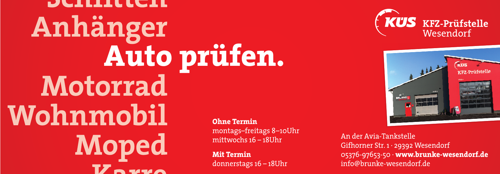 KÜS KFZ-Prüfstelle Wesendorf KÜS KFZ-Prüfstelle Wesendorf