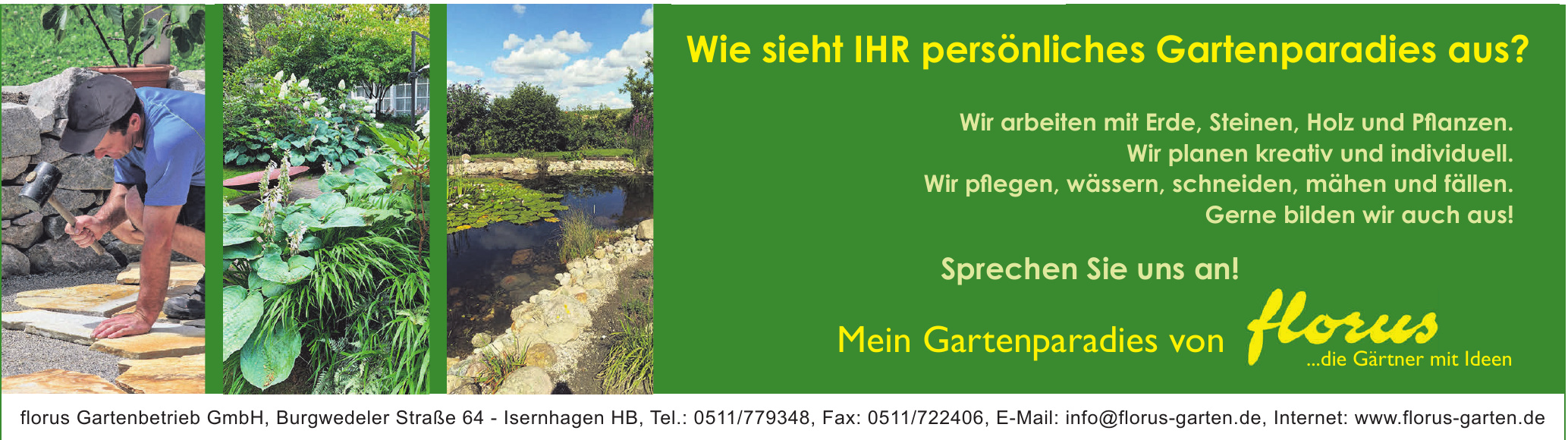 florus Gartenbetrieb GmbH, florus Gartenbetrieb GmbH,