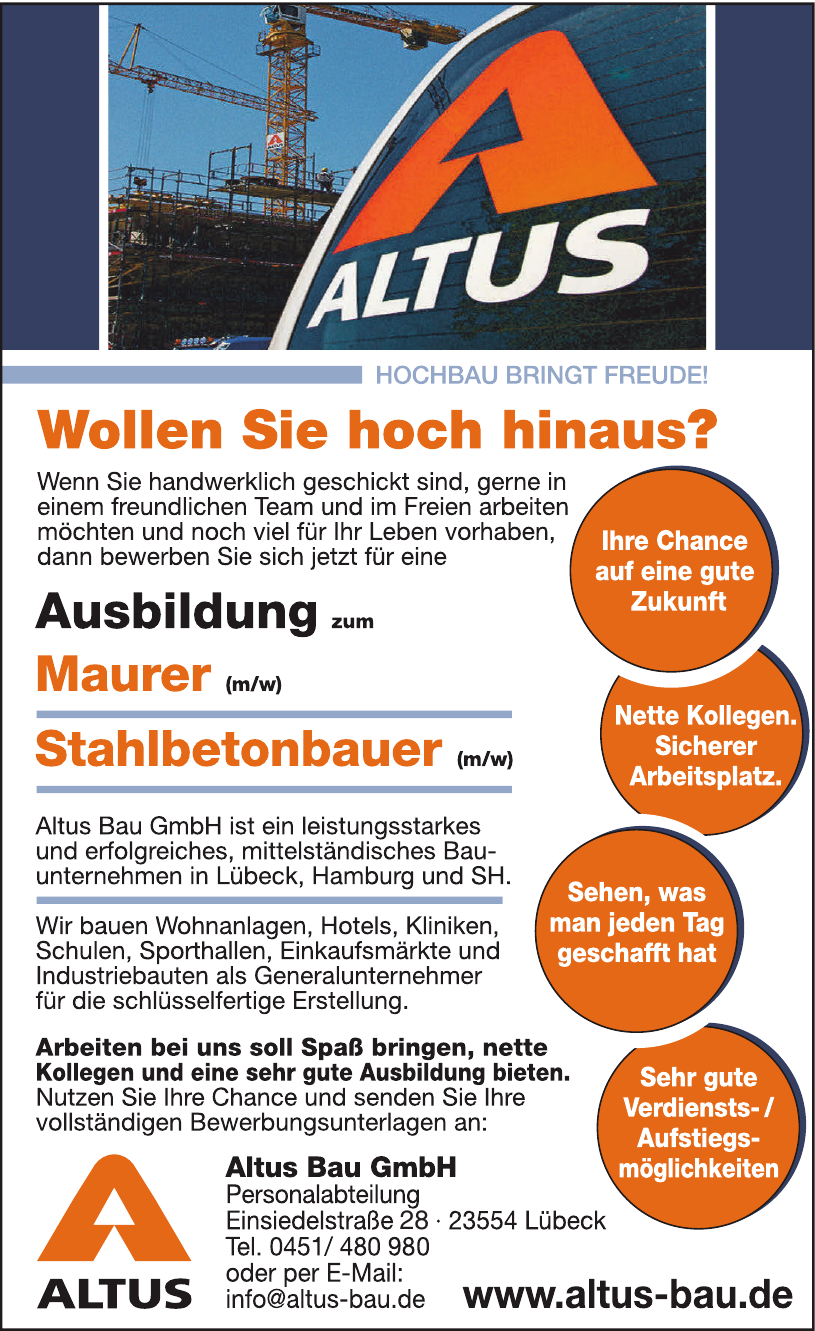 Altus Bau GmbH Altus Bau GmbH