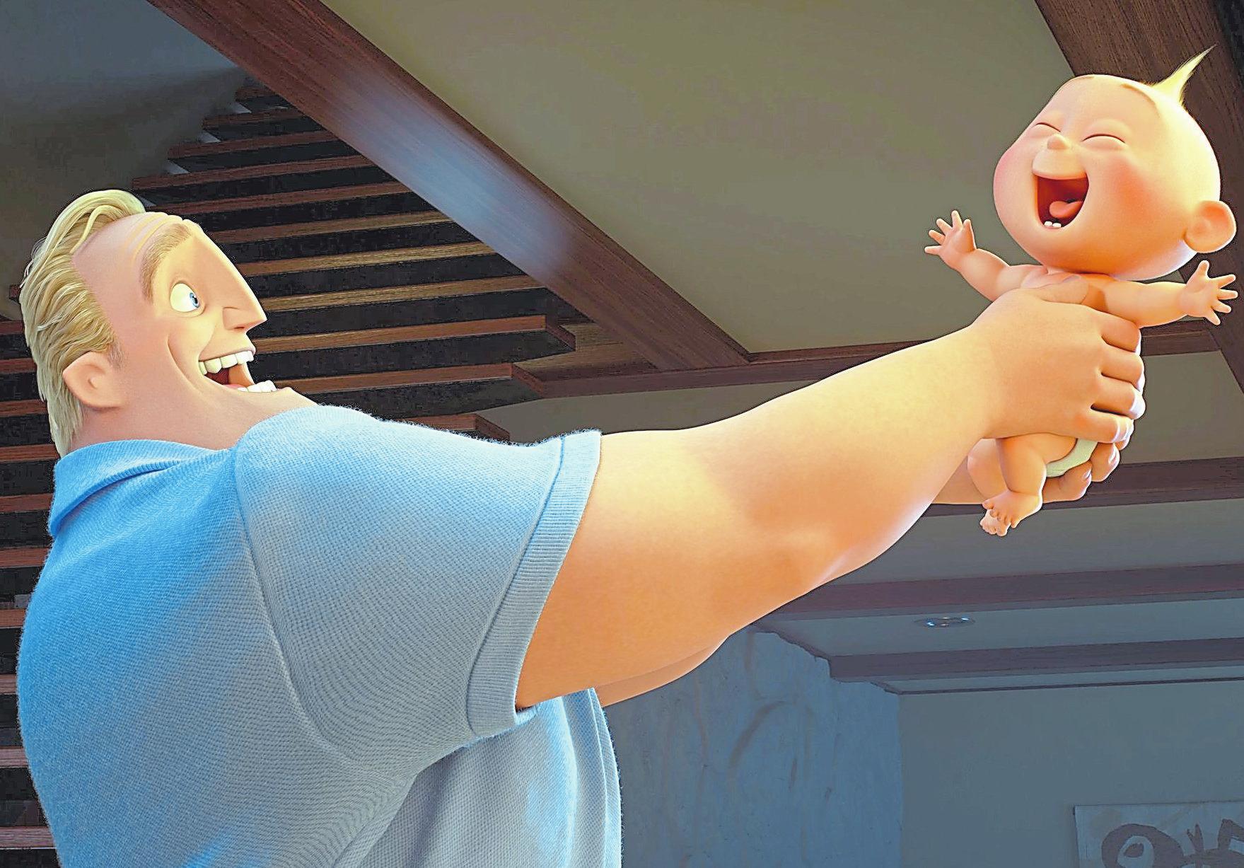 Im zweiten Teil von „Die Unglaublichen“ kümmert sich Mr. Incredible erst mal um die Kinder. Der für den Oscar nominierte Kinderfilm wird während der 1. Eper Kinonacht gezeigt. Foto: dpa Im zweiten Teil von „Die Unglaublichen“ kümmert sich Mr. Incredible erst mal um die Kinder. Der für den Oscar nominierte Kinderfilm wird während der 1. Eper Kinonacht gezeigt. Foto: dpa