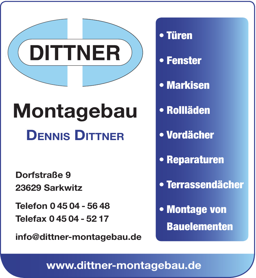 Dittner Montagebau GbR Dittner Montagebau GbR