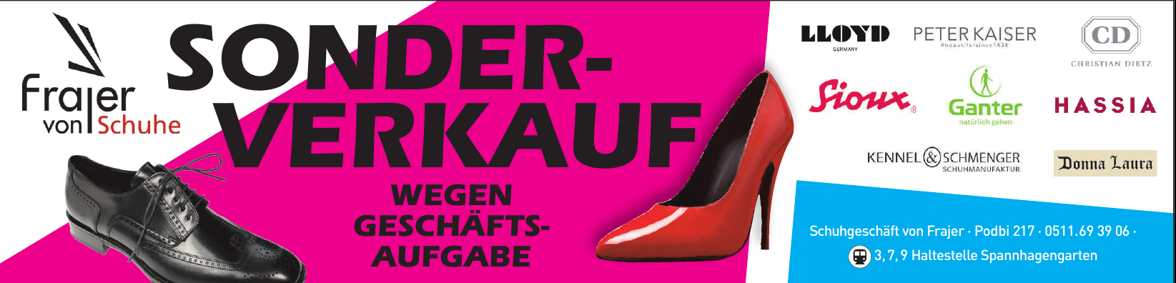 Schuhgeschäft von Frajer Schuhgeschäft von Frajer