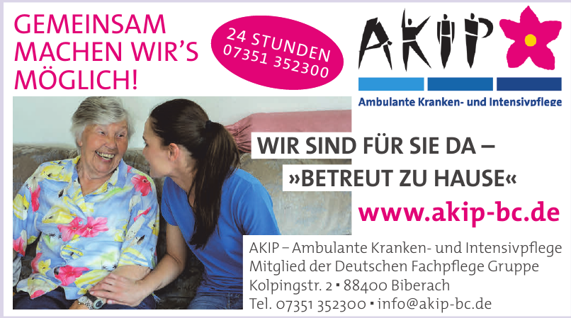 Ambulante Kranken- und Intensivpflege Ambulante Kranken- und Intensivpflege