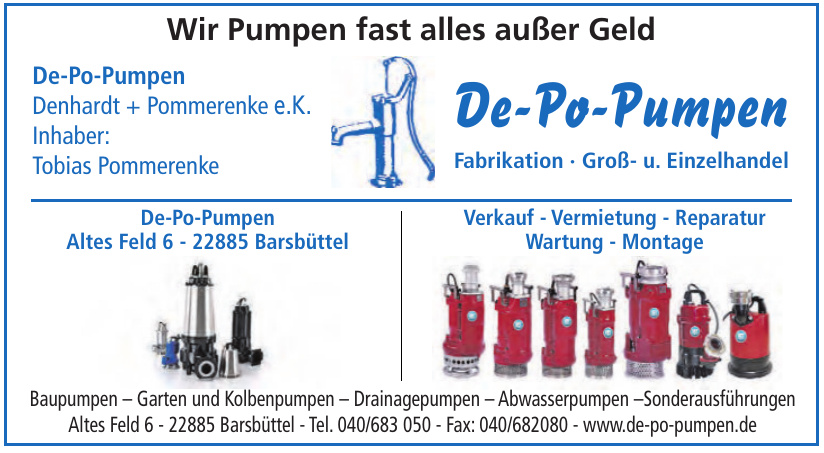 De-Po-Pumpen Denhardt + Pommerenke oHG