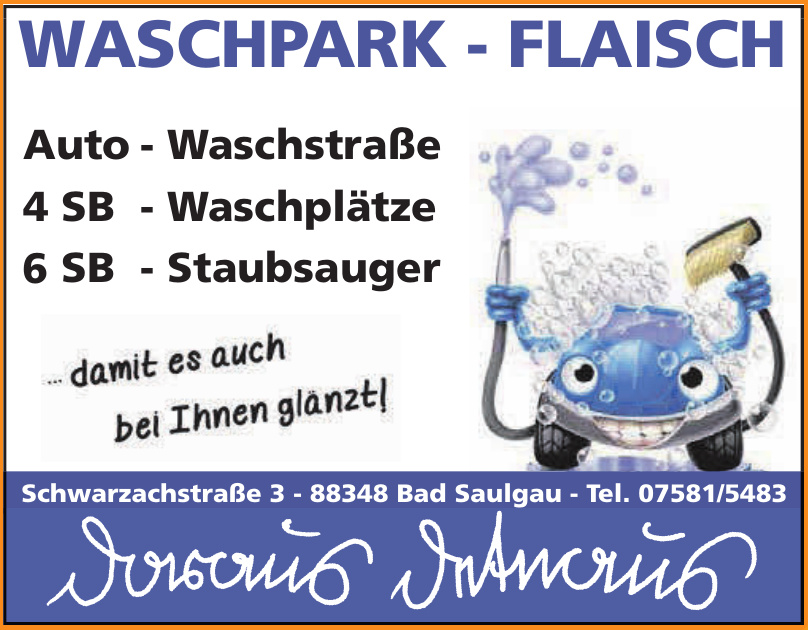 Waschpark - Flaisch Waschpark - Flaisch