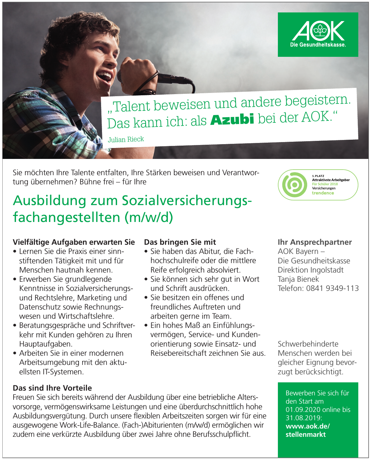 AOK Bayern – Die Gesundheitskasse AOK Bayern – Die Gesundheitskasse