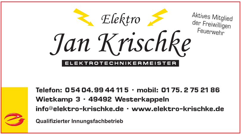 Elektro Jan Krischke Elektro Jan Krischke