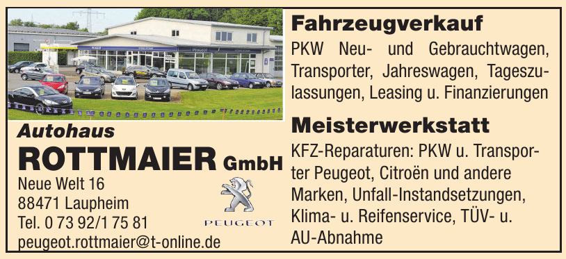 Autohaus Rottmaier GmbH Autohaus Rottmaier GmbH