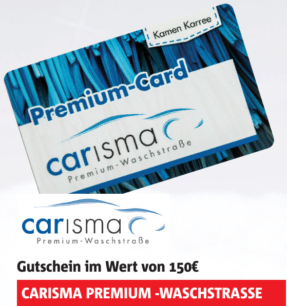 Carisma Premium -Waschstrasse