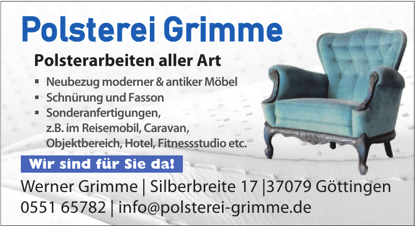 Polsterei Grimme - Werner Grimme Polsterei Grimme - Werner Grimme