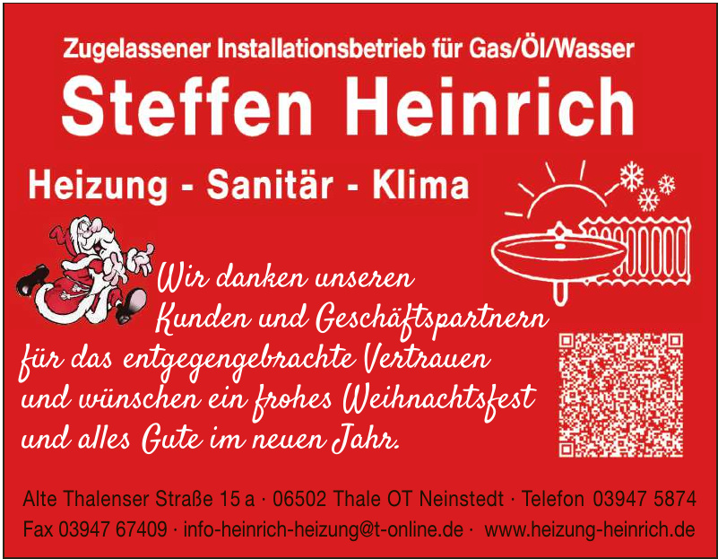 Steffen Heinrich - Heizung - Sanitär - Klima