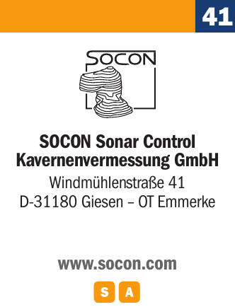SOCON Sonar Control Kavernenvermessung GmbH SOCON Sonar Control Kavernenvermessung GmbH