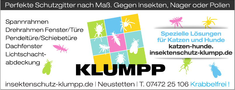 KLUMPP Insektenschutz