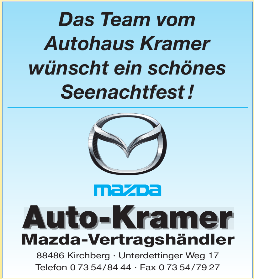Auto-Kramer Mazda-Vertragshändler Auto-Kramer Mazda-Vertragshändler