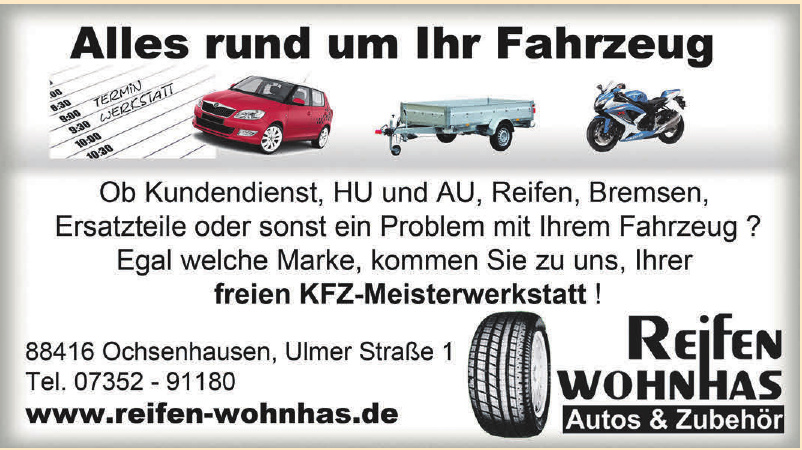 Reifen Wohnhas - Autos & Zubehör Reifen Wohnhas - Autos & Zubehör