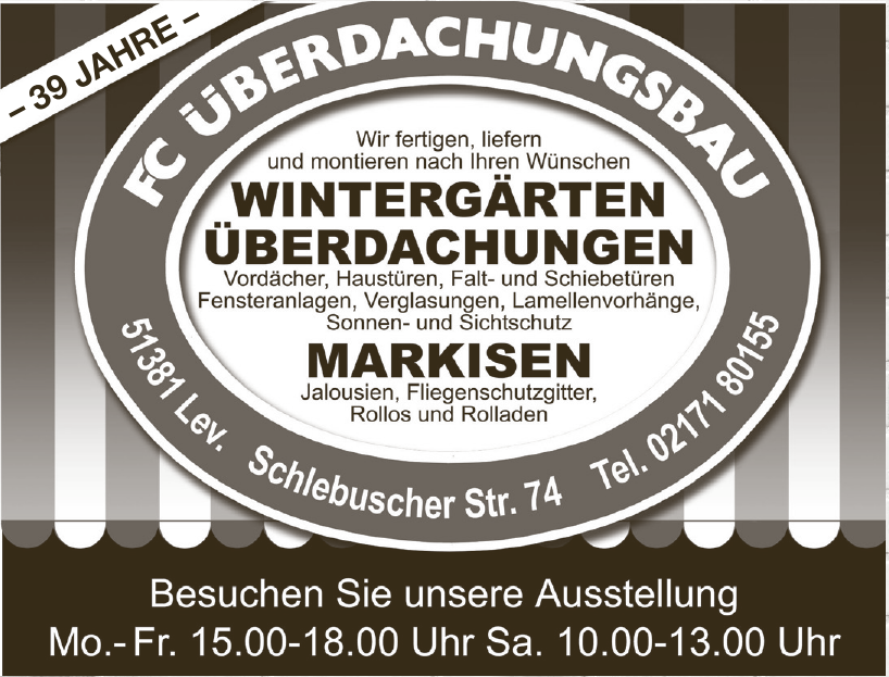 FC Überdachungsbau FC Überdachungsbau