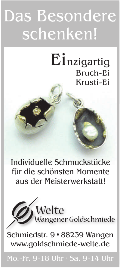 Welte Wangener Goldschmiede Welte Wangener Goldschmiede