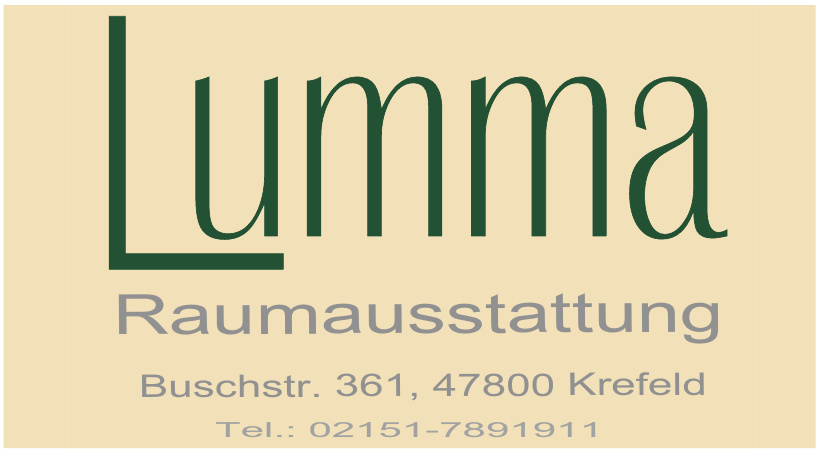 Lumma Raumausstattung Lumma Raumausstattung