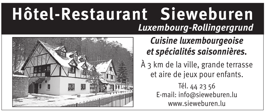 Hôtel-Restaurant Sieweburen