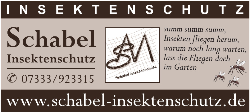 Matthias Schabel Insektenschutz Matthias Schabel Insektenschutz