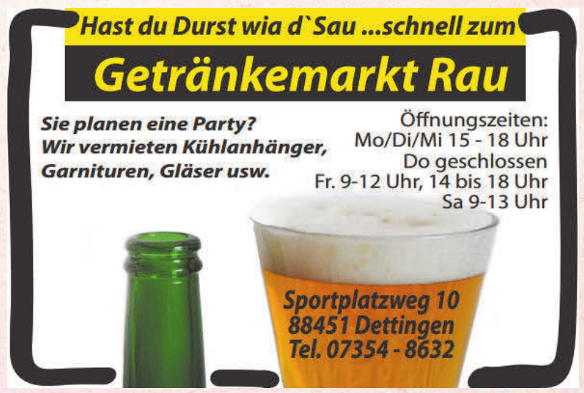 Getränkemarkt Rau Getränkemarkt Rau