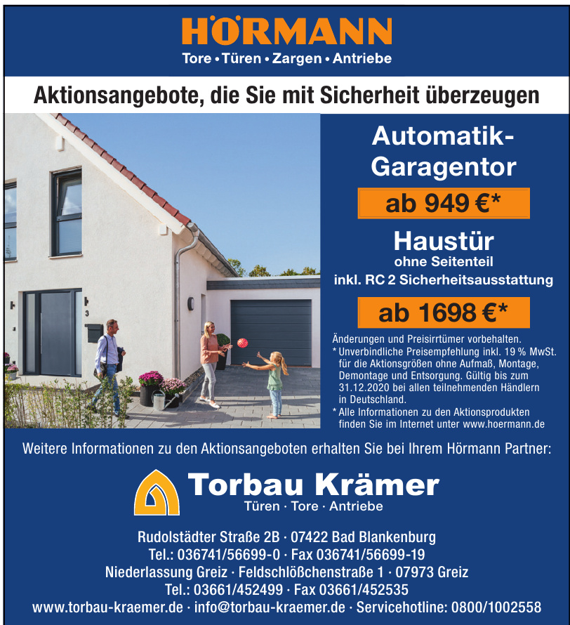Torbau Krämer Torbau Krämer