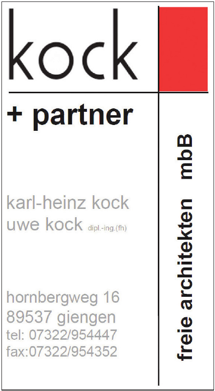 Kock + Partner freie Architekten mbB