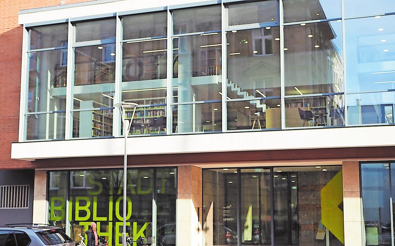Erstrahlt nach einer aufwendigen Sanierung in neuem Glanz: die Stadtbibliothek. FOTO: STADT LUDWIGSHAFEN/FREI Erstrahlt nach einer aufwendigen Sanierung in neuem Glanz: die Stadtbibliothek. FOTO: STADT LUDWIGSHAFEN/FREI