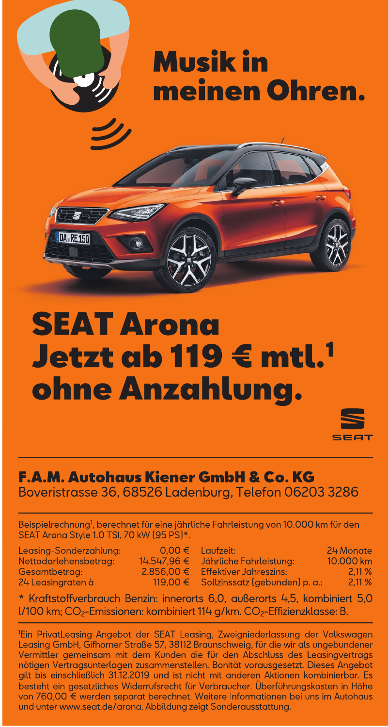 F.A.M. Autohaus Kiener Gmbh & Co. Kg F.A.M. Autohaus Kiener Gmbh & Co. Kg