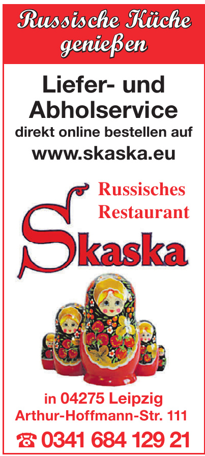 Rusische Restaurant Skaska Rusische Restaurant Skaska