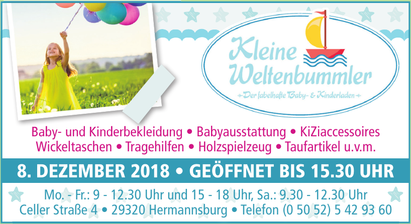 Kleine Weltenbummler Kleine Weltenbummler
