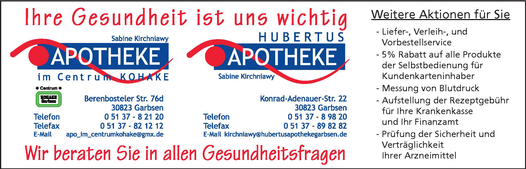Apotheke im Centrum Kohake Apotheke im Centrum Kohake