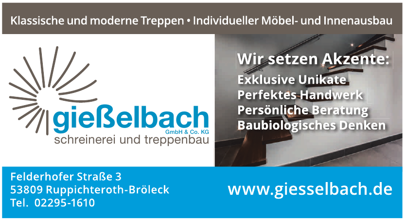 Gießelbach GmbH & Co. KG Gießelbach GmbH & Co. KG