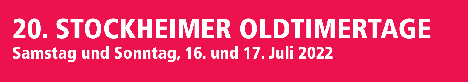 20. Stockheimer Oldtimertage Image 1 20. Stockheimer Oldtimertage Image 1
