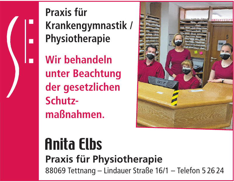 Anita Elbs Praxis für Physiotherapie Anita Elbs Praxis für Physiotherapie