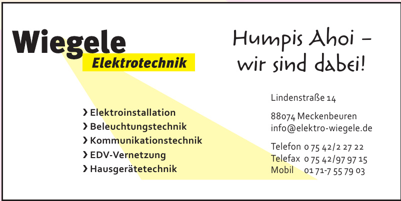 Wiegele Elektrotechnik Wiegele Elektrotechnik