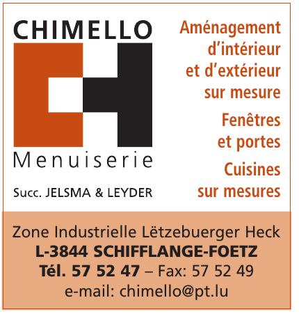 Chimello Menuiserie