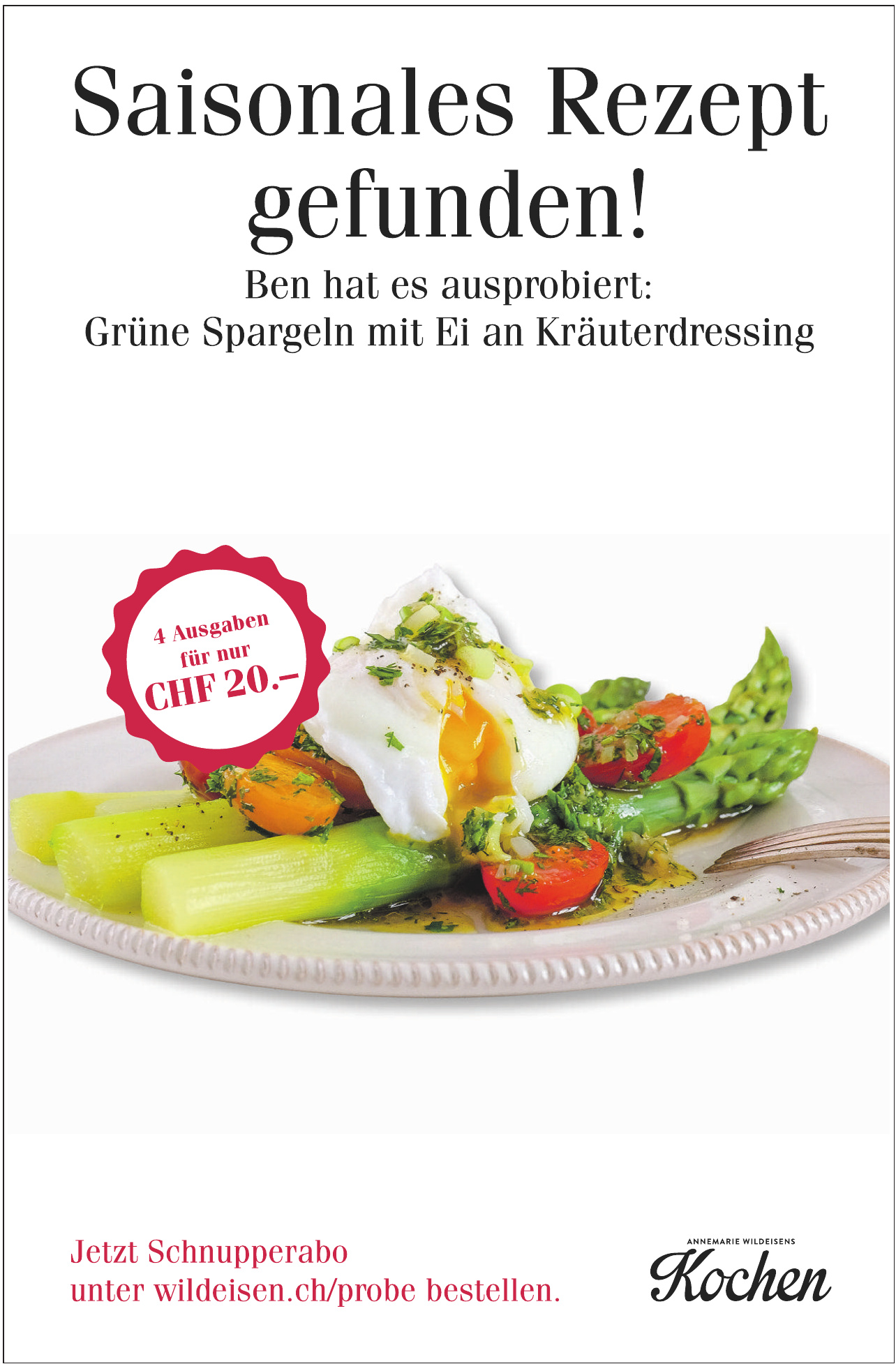 Annemarie Wildeisens KOCHEN Annemarie Wildeisen's KOCHEN