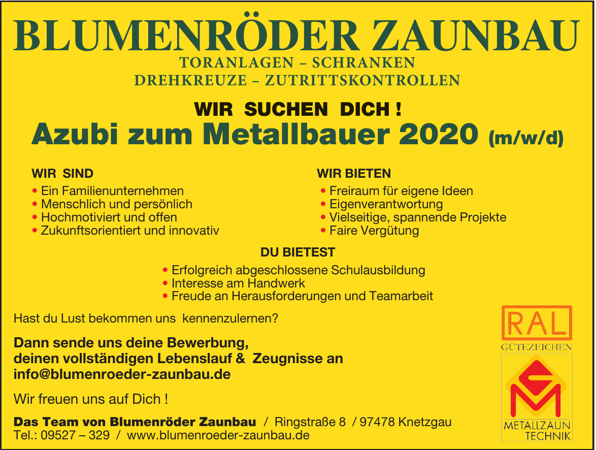Blumenröder Zaunbau Blumenröder Zaunbau