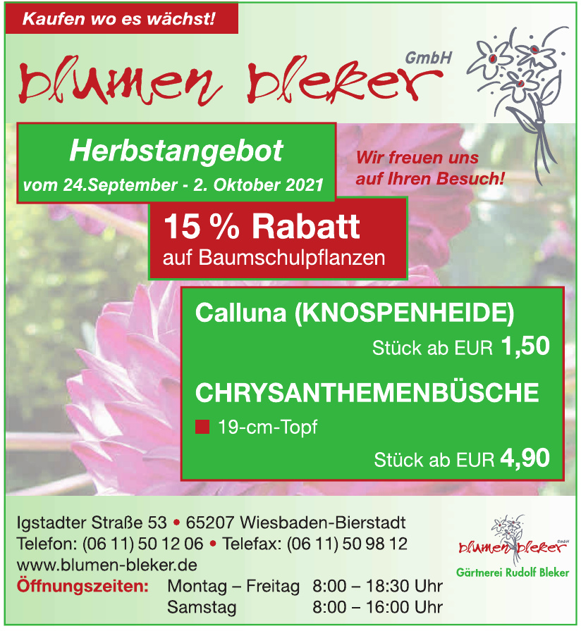 Blumen Bleker GmbH