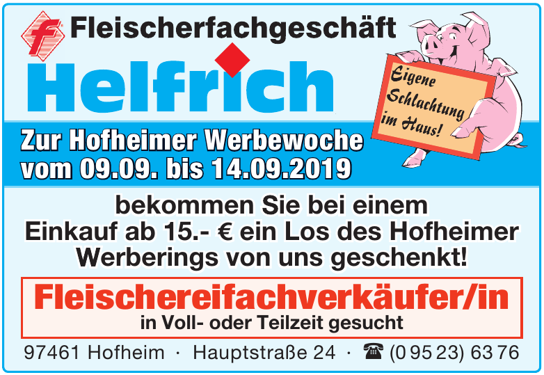 Fleischerfachgeschäft Helfrich Fleischerfachgeschäft Helfrich