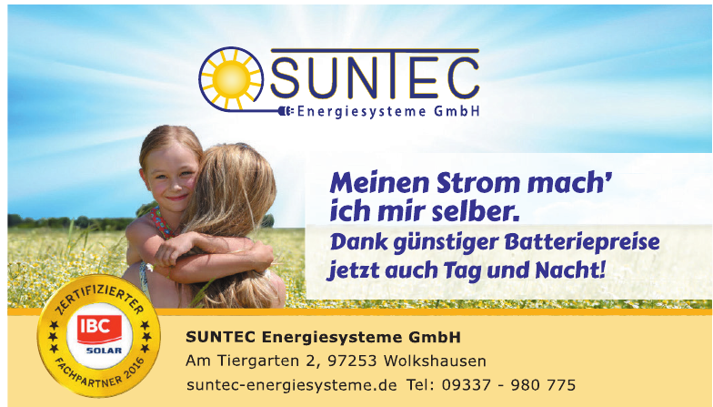 SUNTEC Energiesysteme GmbH SUNTEC Energiesysteme GmbH