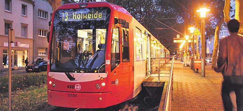 Auf vielen Strecken verdichtet die KVB ab Mitte Dezember den Fahrplantakt. Auf vielen Strecken verdichtet die KVB ab Mitte Dezember den Fahrplantakt.