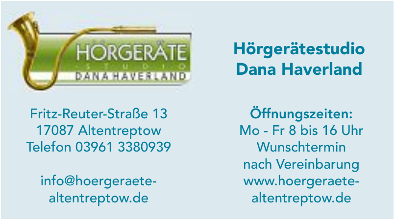 Hörgerätestudio Dana Haverland Hörgerätestudio Dana Haverland