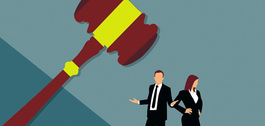 Nicht jede Scheidung muss vor Gericht kompliziert verhandelt werden Foto: pixabay