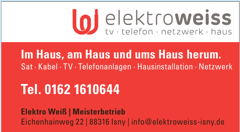 Elektro Weiß Elektro Weiß